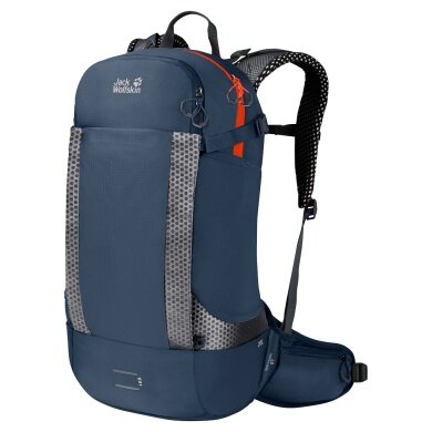 Jack Wolfskin Bike/ Multisport Backpack Phantasy (Helmet Fixation, Carrying System) Thunder Blue 20 Litres