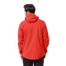 Jack Wolfskin hiking jacket/rain jacket Elsberg 2.5L (highly breathable, waterproof, windproof) red Men