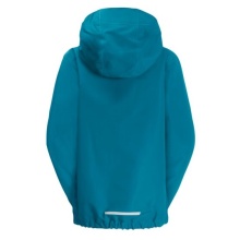 Jack Wolfskin Rain Jacket Flaze Texapore (windproof, waterproof and lightweight) Everest Blue Kids