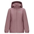 Jack Wolfskin Rain Jacket Flaze Texapore (windproof, waterproof and lightweight) mauvepink Kids