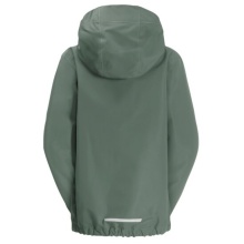 Jack Wolfskin Rain Jacket Flaze Texapore (windproof, waterproof and lightweight) hedge green Kids