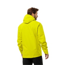 Jack Wolfskin hiking jacket/rain jacket Highest Peak 3-Layer (waterproof, windproof, breathable) yellow Men