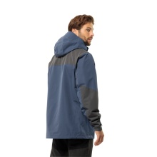 Jack Wolfskin hiking jacket/rain jacket Jasper 2-Layer (weatherproof jacket, waterproof, windproof) sky blue Men