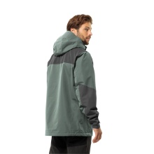 Jack Wolfskin hiking jacket/rain jacket Jasper 2-Layer (weatherproof jacket, waterproof, windproof) hedge green Men