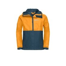 Jack Wolfskin Rain Jacket Rainy Days (breathable, windproof, waterproof) orange Kids