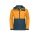 Jack Wolfskin Rain Jacket Rainy Days (breathable, windproof, waterproof) orange Kids