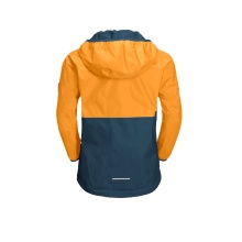 Jack Wolfskin Rain Jacket Rainy Days (breathable, windproof, waterproof) orange Kids