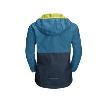 Jack Wolfskin Rain Jacket Rainy Days (breathable, windproof, waterproof) everest blue Kids