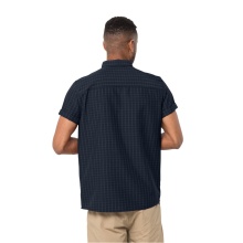 Jack Wolfskin Wander and Travel Shirt El Dorado (moisture regulating) Short Sleeve Night Blue Men's