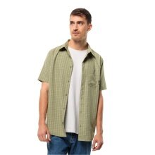 Jack Wolfskin Wander and Travel Shirt El Dorado (moisture regulating) Short Sleeve Green Men's