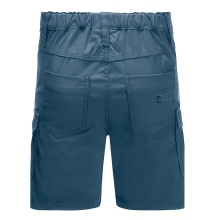 Jack Wolfskin Leisure Travel Trousers Treasure Hunter Short (lightweight, robust and elastic) short dark blue Kids