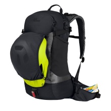 Jack Wolfskin Bicycle/ Multisport Backpack Phantasy (Helmet Fixation, Carrying System) black 20 Liters