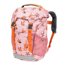 Jack Wolfskin Children's Hiking Backpack Smileyworld Forest Player (for children aged 6 and older) pink/orange 16 Litres