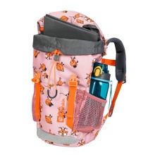 Jack Wolfskin Children's Hiking Backpack Smileyworld Forest Player (for children aged 6 and older) pink/orange 16 Litres