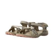 Jack Wolfskin Sandal Lakewood Ride Neoprene Padding Sand Brown Ladies