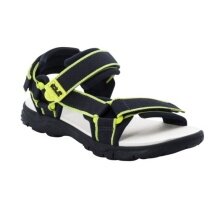 Jack Wolfskin Sandal Seven Seas 3 (comfortable fit) dark blue/lime green children