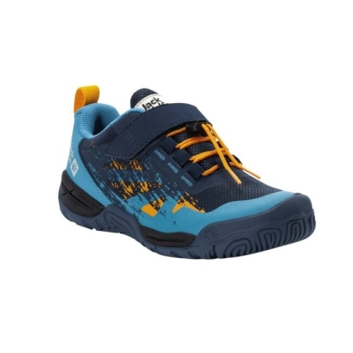 Jack Wolfskin Multifunction Shoes Villi Action Low (breathable, lightweight) dark blue Kids