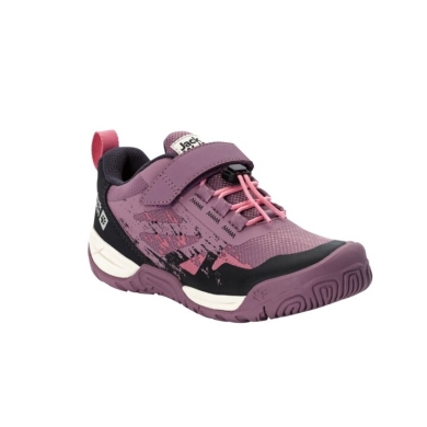 Jack Wolfskin Multifunction Shoes Villi Action Low (breathable, lightweight) mauvepink Kids