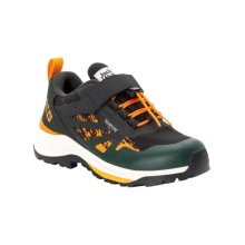 Jack Wolfskin Hiking Shoes Villi Hiker Texapore Low (waterproof, breathable) phantom grey/orange Kids