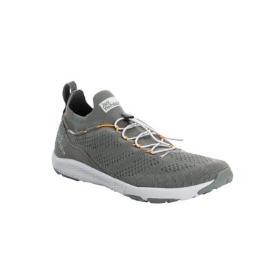 Jack Wolfskin Sneaker Spirit Knit Low (everyday shoes, lightweight and flexible sole) khaki/grey Men