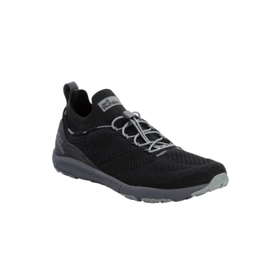 Jack Wolfskin Sneaker Spirit Knit Low (Everyday shoes, lightweight and flexible sole) phantom grey Men