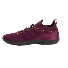 Jack Wolfskin Sneaker Spirit Knit Low (everyday shoes, lightweight and flexible sole) burgundy Women