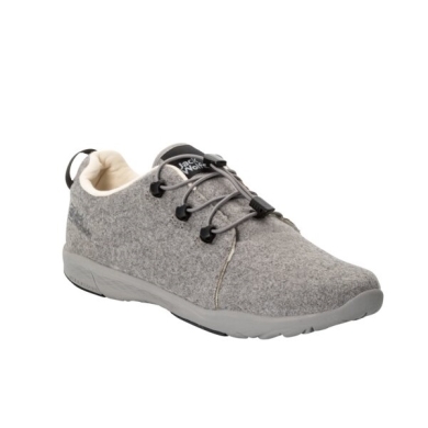 Jack Wolfskin Sneaker Spirit Wool Low (light, flexible sole) grey Women