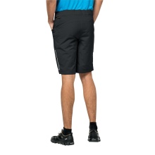 Jack Wolfskin Softshell Trousers Tourer Shorts (water-repellent, windproof) short black men's