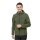 Jack Wolfskin Softshell Jacket Bornberg Hoody (Hood, windproof, water-repellent) forest green Men