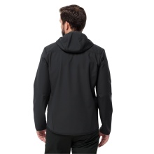 Jack Wolfskin Softshell Jacket Bornberg Hoody (Hood, windproof, water-repellent) black Men