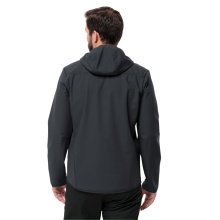 Jack Wolfskin Softshell Jacket Bornberg Hoody (Hood, windproof, water-repellent) phantom grey Men