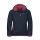 Jack Wolfskin Softshell Jacket Fourwinds (wind & water repellent) navy blue Kids