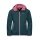 Jack Wolfskin Softshell Jacket Fourwinds (wind & water repellent) dark blue/pink Kids