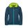 Jack Wolfskin Softshell Jacket Fourwinds (wind & water repellent) dark blue Kids