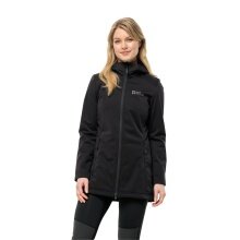 Jack Wolfskin Softshell Coat Windhain Coat (windproof, water-repellent, breathable) black Women