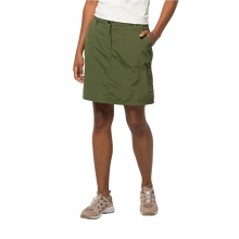 Jack Wolfskin Summer Skort Kalahari Skort (with inner shorts, breathable) forest green Women