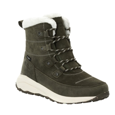 Jack Wolfskin Winter Boots Dromoventure Texapore High (Texawarm Insulation, Waterproof) Moss Green Women