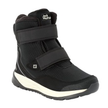 Jack Wolfskin Winter Boots Polar Bear Texapore High VC (robust, waterproof) black/grey Kids