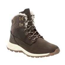 Jack Wolfskin Winter Boots Queenstown City Texapore Mid (Leather, Waterproof) Dark Brown Women