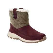 Jack Wolfskin Winter Boots Queenstown Texapore Boot (Suede, Waterproof) berrypink Women