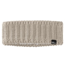 Jack Wolfskin Headband (Knit Pattern) Highloft Knit Headband - Grey Women