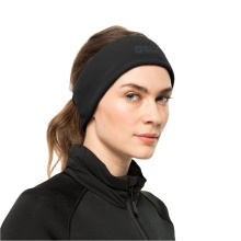 Jack Wolfskin Real Stuff Headband (elastic, warm) - black Women