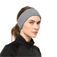 Jack Wolfskin Real Stuff Headband (elastic, warm) - grey Women