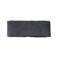 Jack Wolfskin Real Stuff Headband (elastic, warm) - ebony grey Women