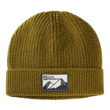 Jack Wolfskin Knitted Hat Edo Badge Beanie - olive green Men