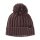 Jack Wolfskin Knitted Hat Highloft Knit Beanie with Pom Pom - berrypink Women