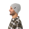 Jack Wolfskin Rib Knit Beanie (Fleece Lined) grey