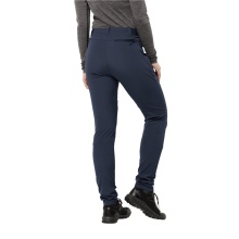 Jack Wolfskin Softshell Hiking Trousers Geigelstein Slim Pant (water-repellent, breathable) navy blue Women