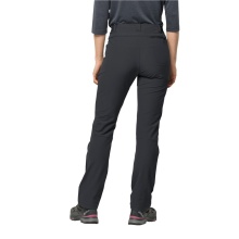 Jack Wolfskin Softshell Hiking Trousers Geigelstein Pant (water-repellent, highly breathable) black Women