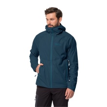 Jack Wolfskin hiking jacket Emberberg 3l (highly breathable, waterproof, windproof) dark blue Men